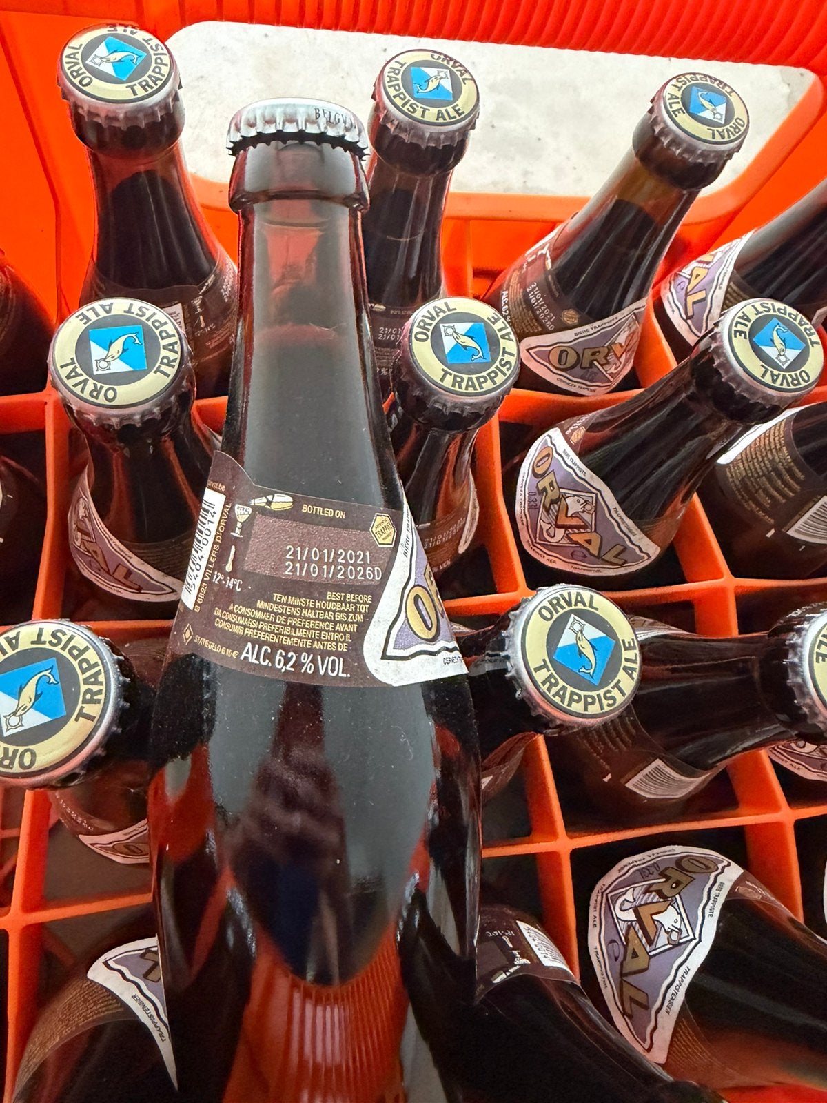 Bak Orval van 2021, Verzamelen, Ophalen, Nieuw, Flesje(s), Overige merken