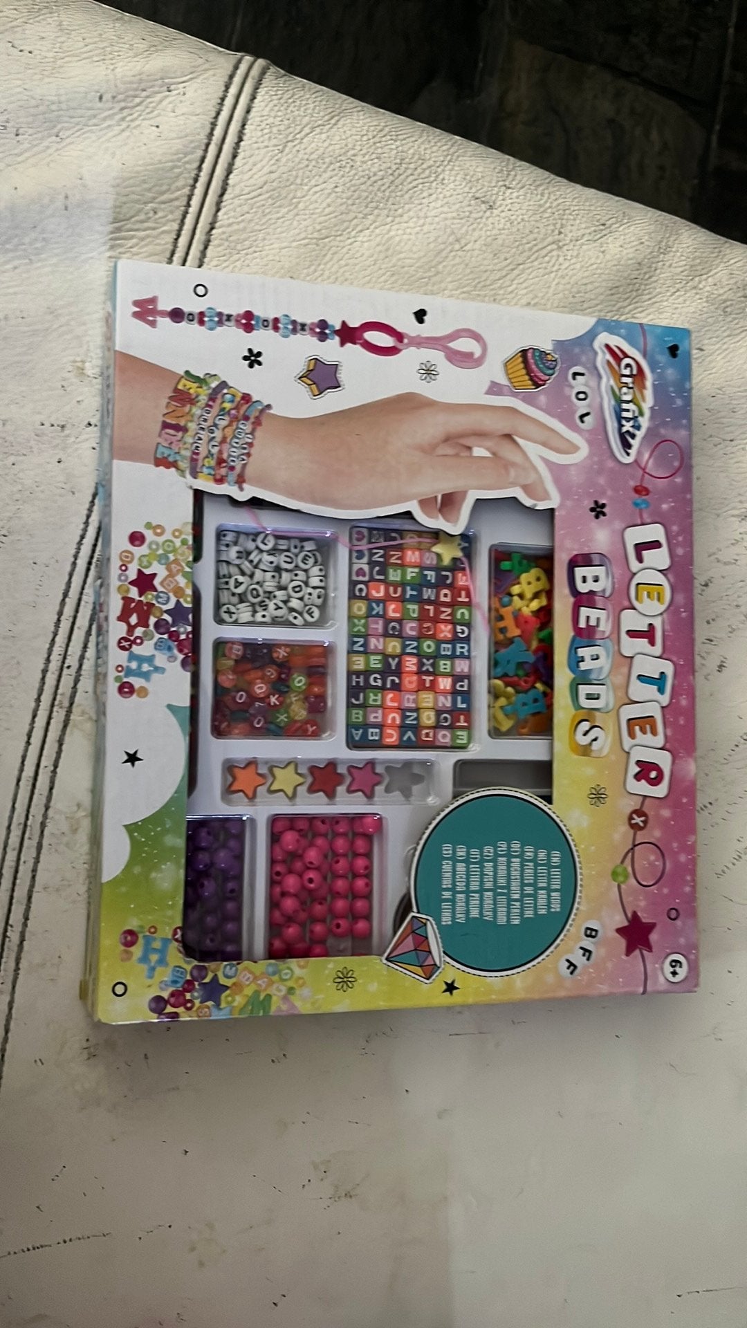 Grafix letter beads, Ophalen, Zo goed als nieuw