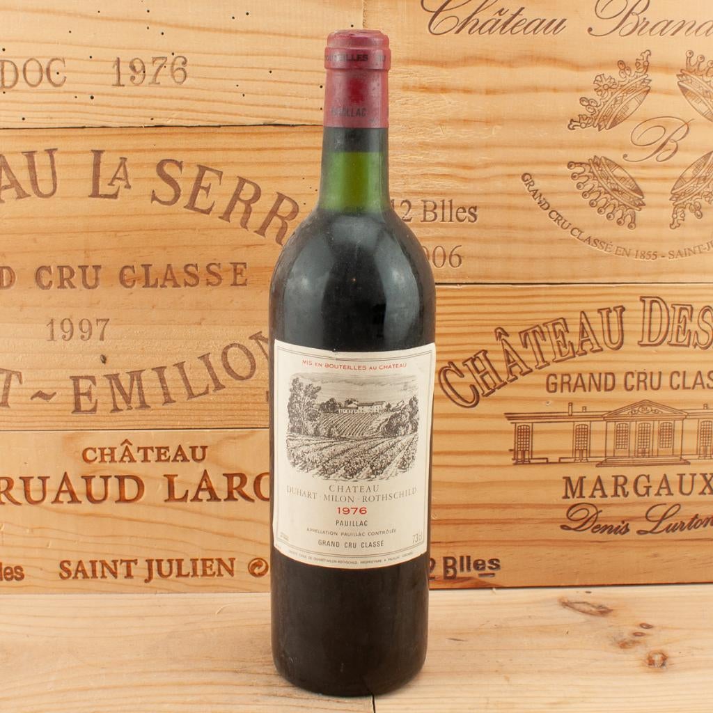 Chateau Duhart-Milon Rotschild 1976 Grand Cru Classé, Ophalen, Frankrijk, Zo goed als nieuw, Rode wijn