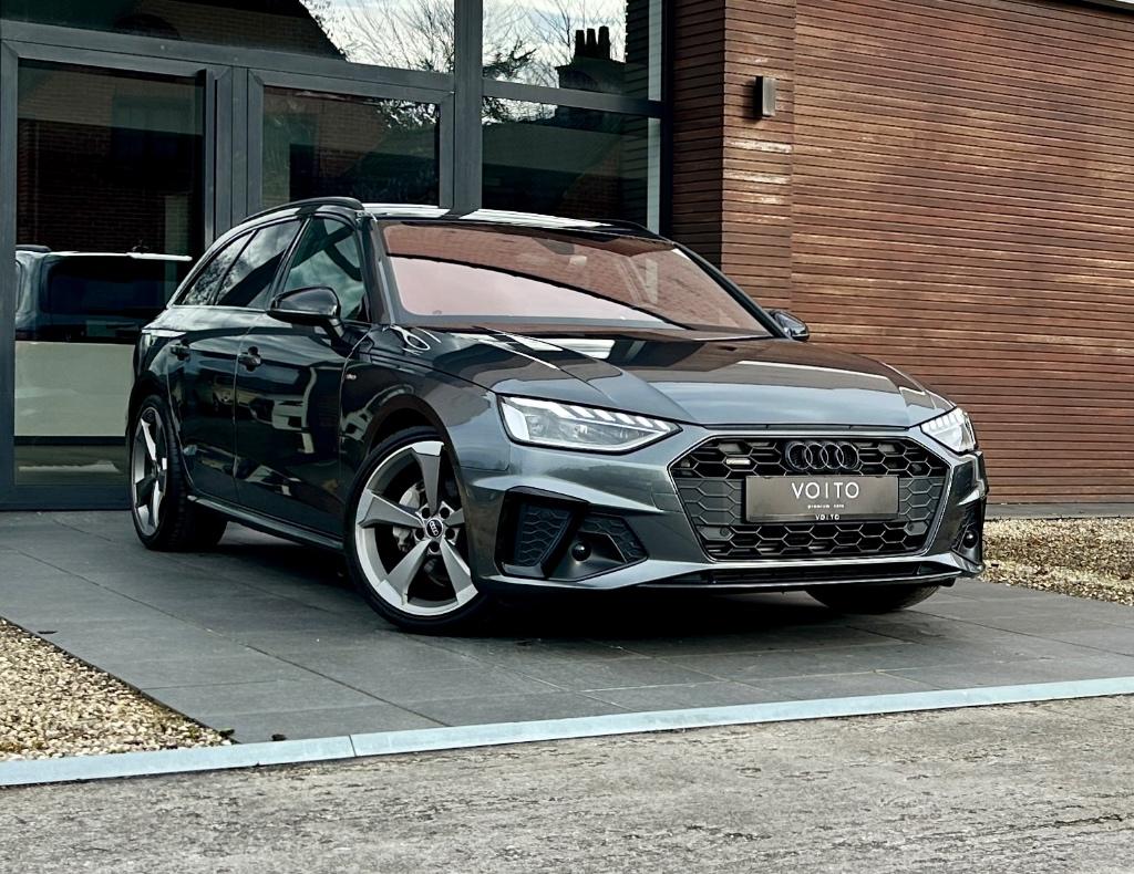 Audi A4 Avant 40TFSI Quattro S-LINE Competition/ACC/CAMERA, Achat, Euro 6, Garantie prolongée, Noir