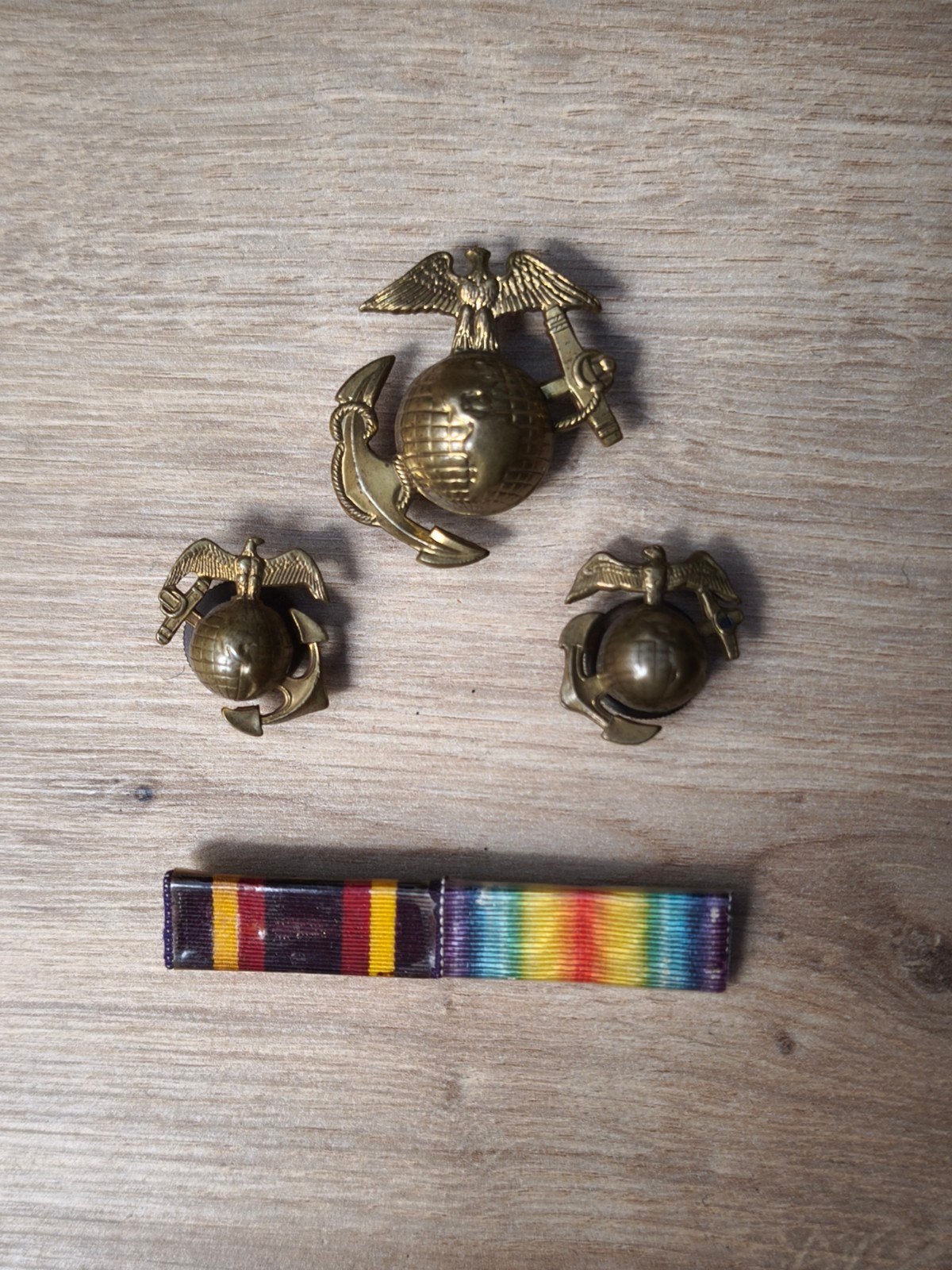EGA et rubans Usmc années 1925/1937, Collections, Objets militaires | Seconde Guerre mondiale, Enlèvement ou Envoi