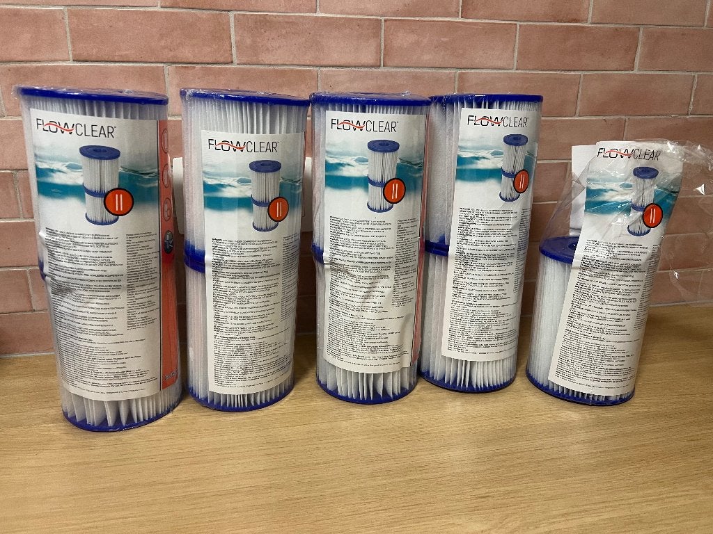 Flowclear filter type 2 - 9 stuks - voor zwembad fliterpomp, Ophalen, Nieuw, Filter