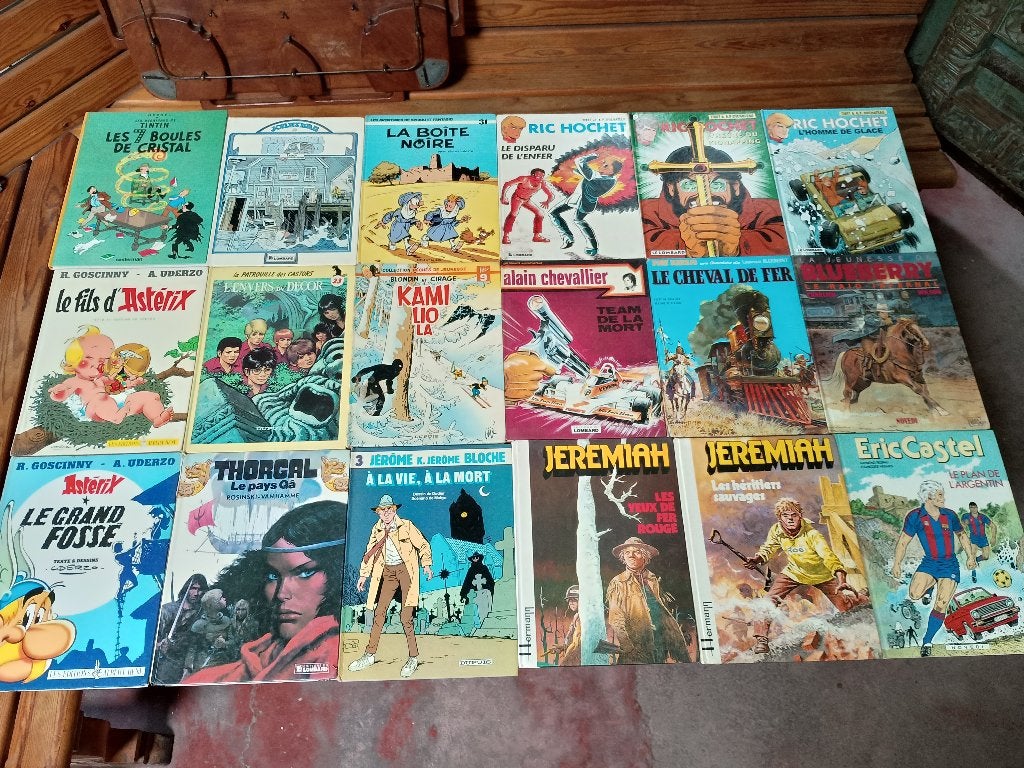 Bandes dessinées, Plusieurs BD, Enlèvement, Utilisé, Divers auteurs