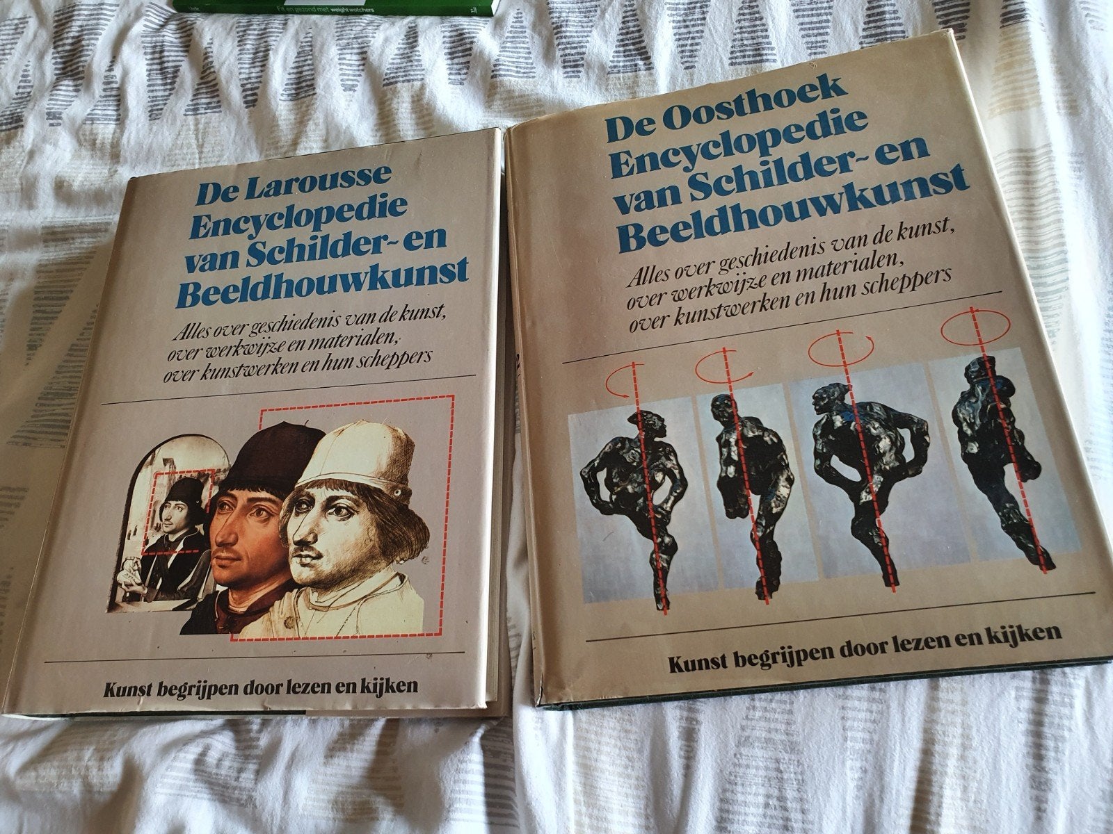 2 boeken schilder en beeldhoukunst, Ophalen