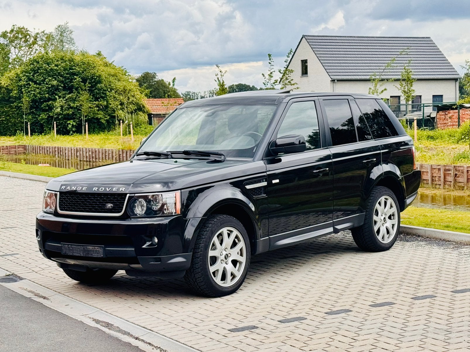 LANDROVER RANGE SPORT BLACK EDITION 113.000 km 3.0 diesel, Auto's, Bedrijf, Diesel, Te koop, Range Rover