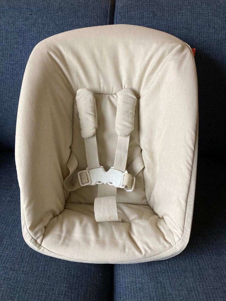 Stokke tripp trapp newborn set, Kinderen en Baby's, Ophalen, Gebruikt, Meegroeistoel, Gordel(s)