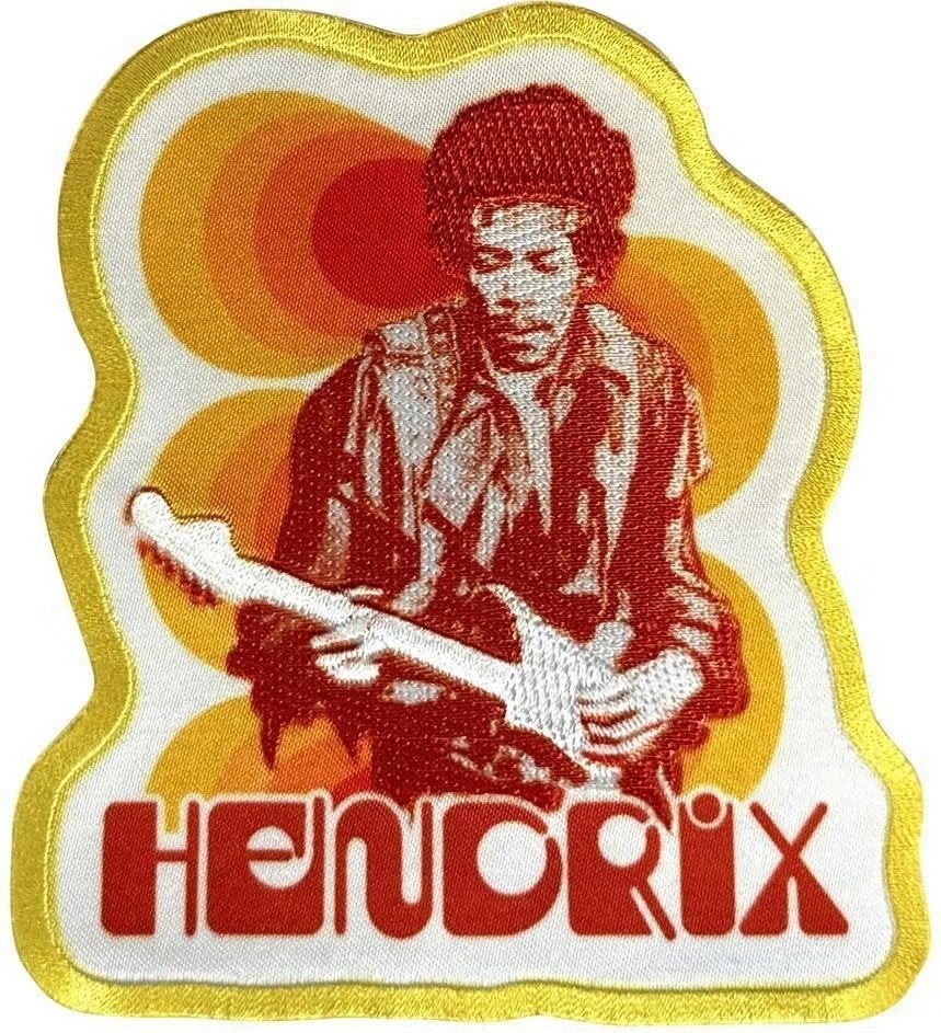 Jimi Hendrix - Jimi + Guitar - patch officiële merchandise, Ophalen of Verzenden, Nieuw
