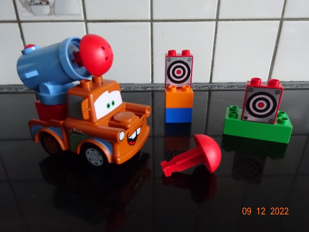 Duplo Cars 2 Agent Takel - 5817*VOLLEDIG*PRIMA STAAT*, Kinderen en Baby's, Speelgoed | Duplo en Lego, Duplo, Complete set, Ophalen of Verzenden