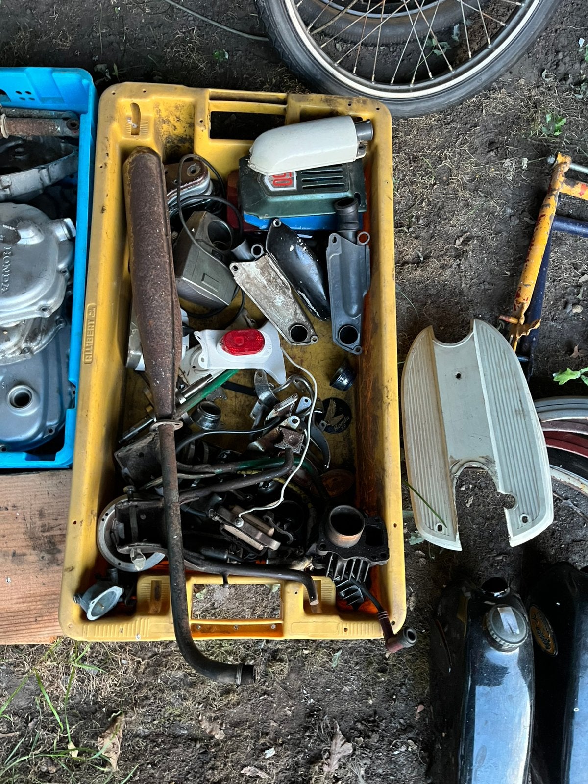Lot onderdelen honda amigo novio pc50, Enlèvement