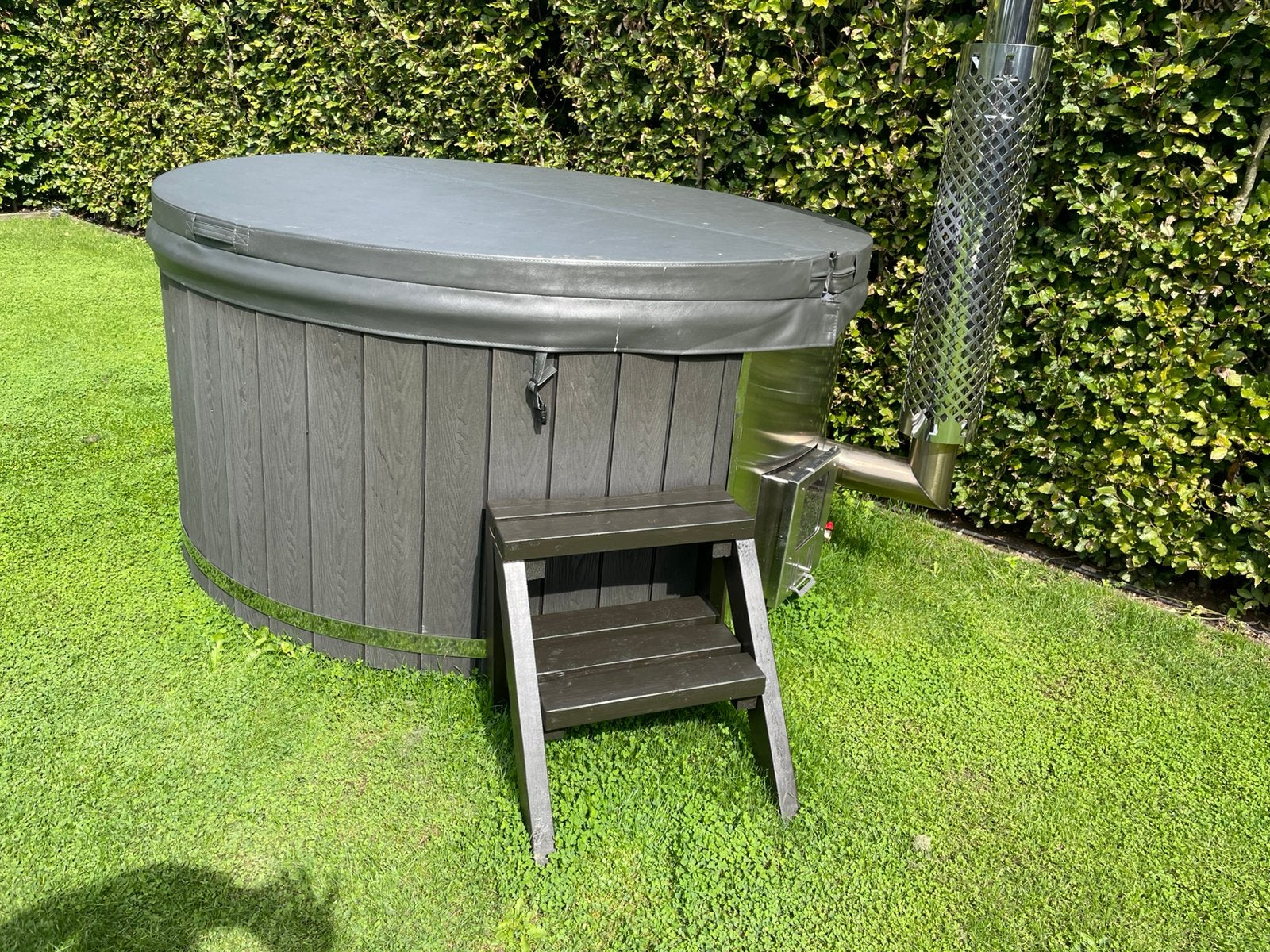 Hottub nieuw met veel opties, Jardin & Terrasse, Bains à remous et Spas, Comme neuf, Enlèvement