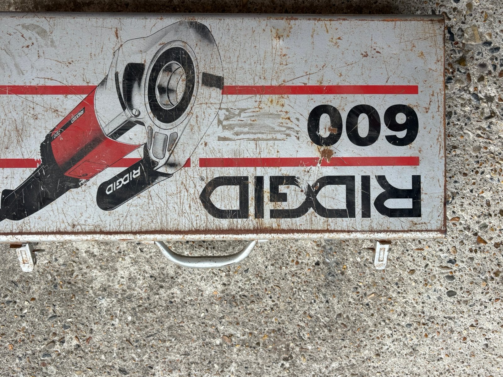 Professionele RIDGID 600 elektrische draadsnijmachine, Doe-het-zelf en Bouw, Ophalen, Zo goed als nieuw