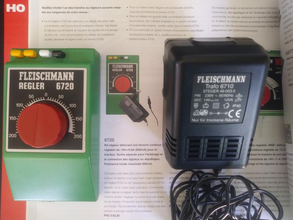 Fleischmann 6725 Nieuw, Hobby en Vrije tijd, Transformator of Voeding, Gelijkstroom, Fleischmann, Nieuw