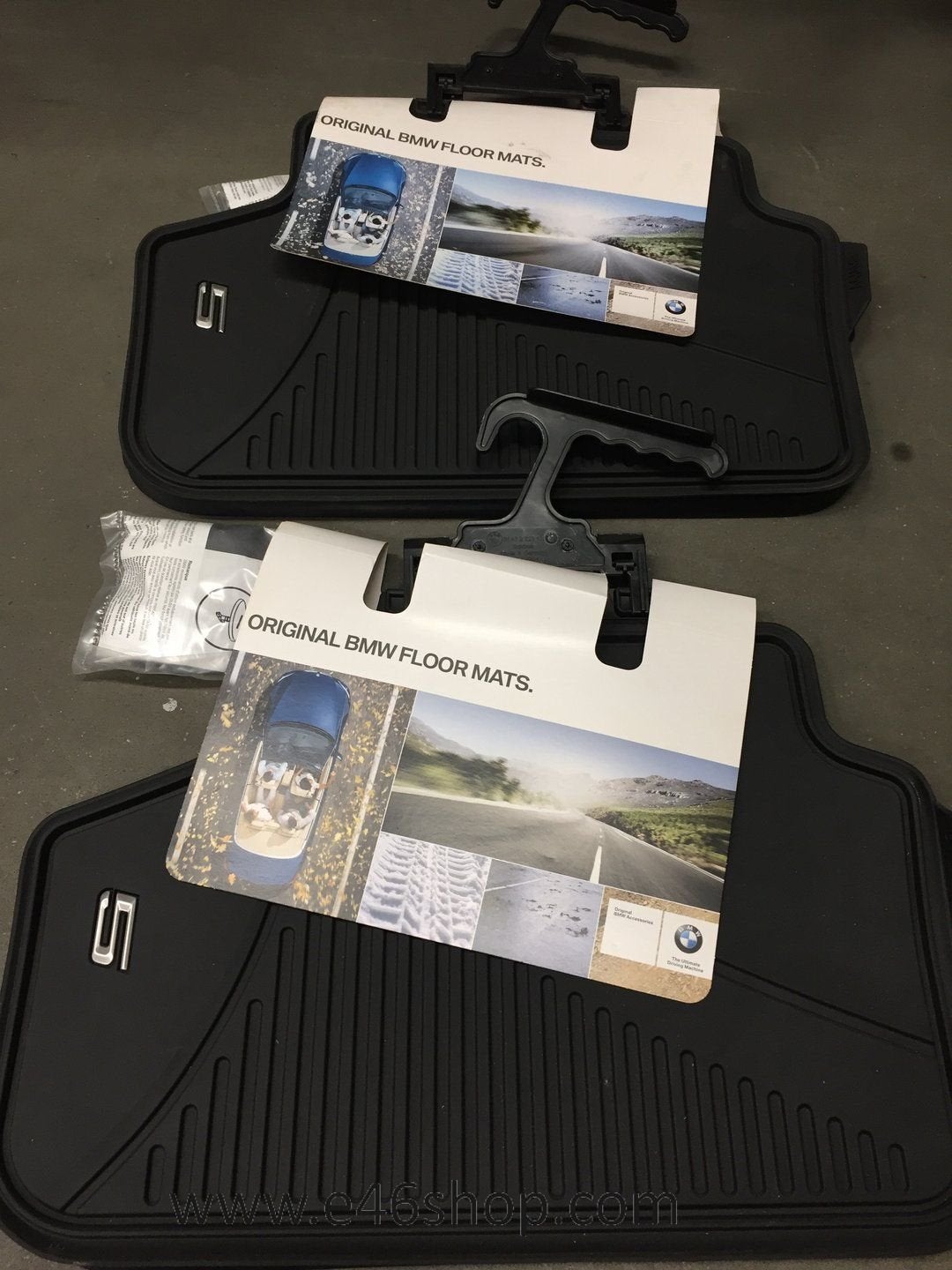 VLOERMATTEN ACHTER ALLWHEATER BMW 5 SERIE  OE 51472414219, -, -, Nieuw, Ophalen of Verzenden