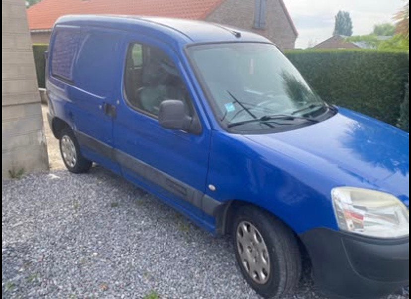 Citroën berlingo, Auto's, Bestelwagens en Lichte vracht, Voorwielaandrijving, Stof, Citroën, Blauw