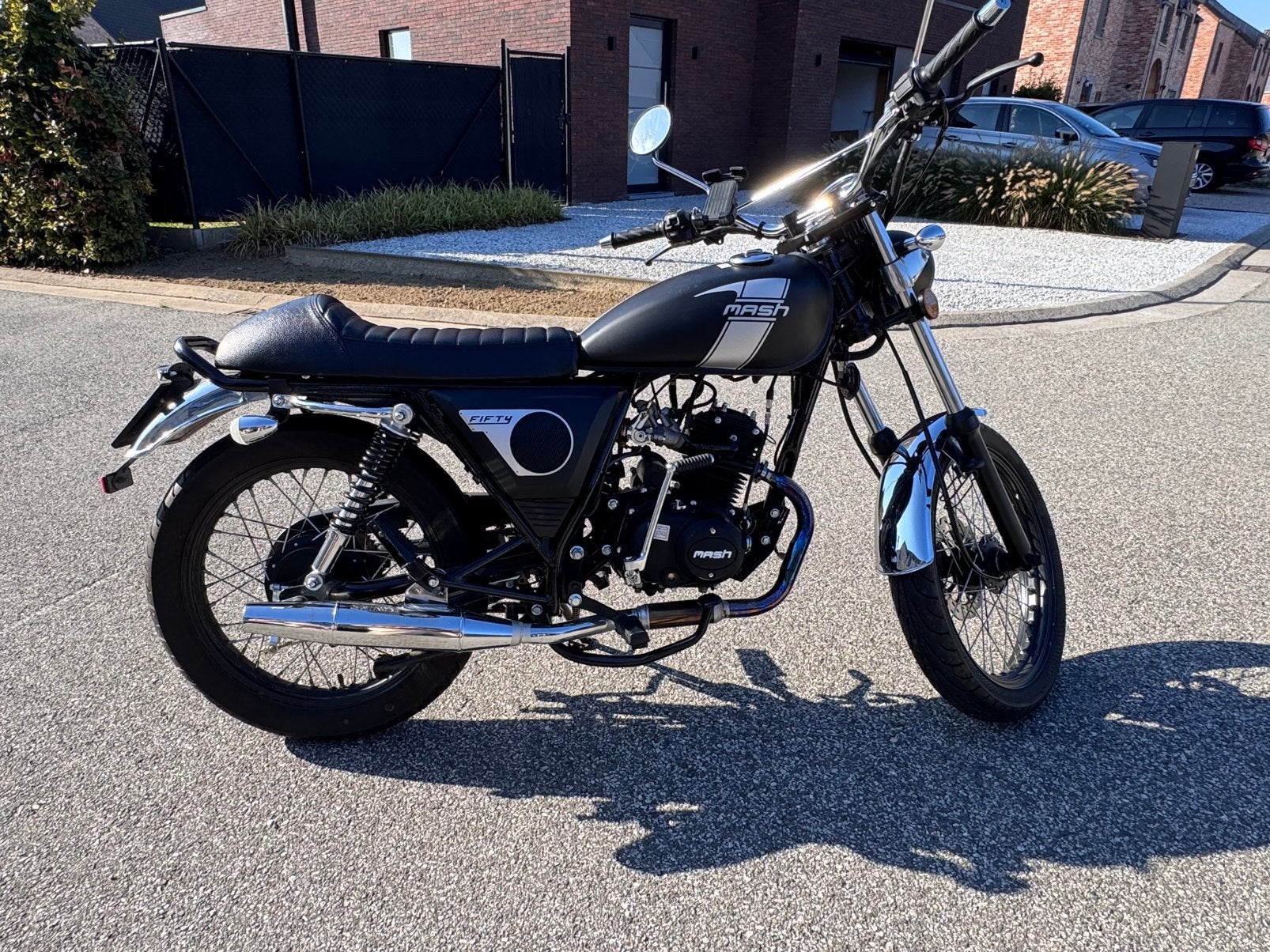 Prachtige Mash Fifty 50cc (Klasse B) - Bouwjaar 2024, Comme neuf, Classe B (45 km/h), Enlèvement