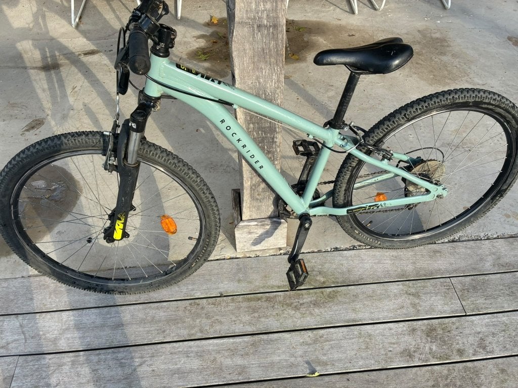 Rockrider st 500 mtb, Fietsen en Brommers, Gebruikt, Velgrem, Versnellingen, Rockrider (Decathlon)