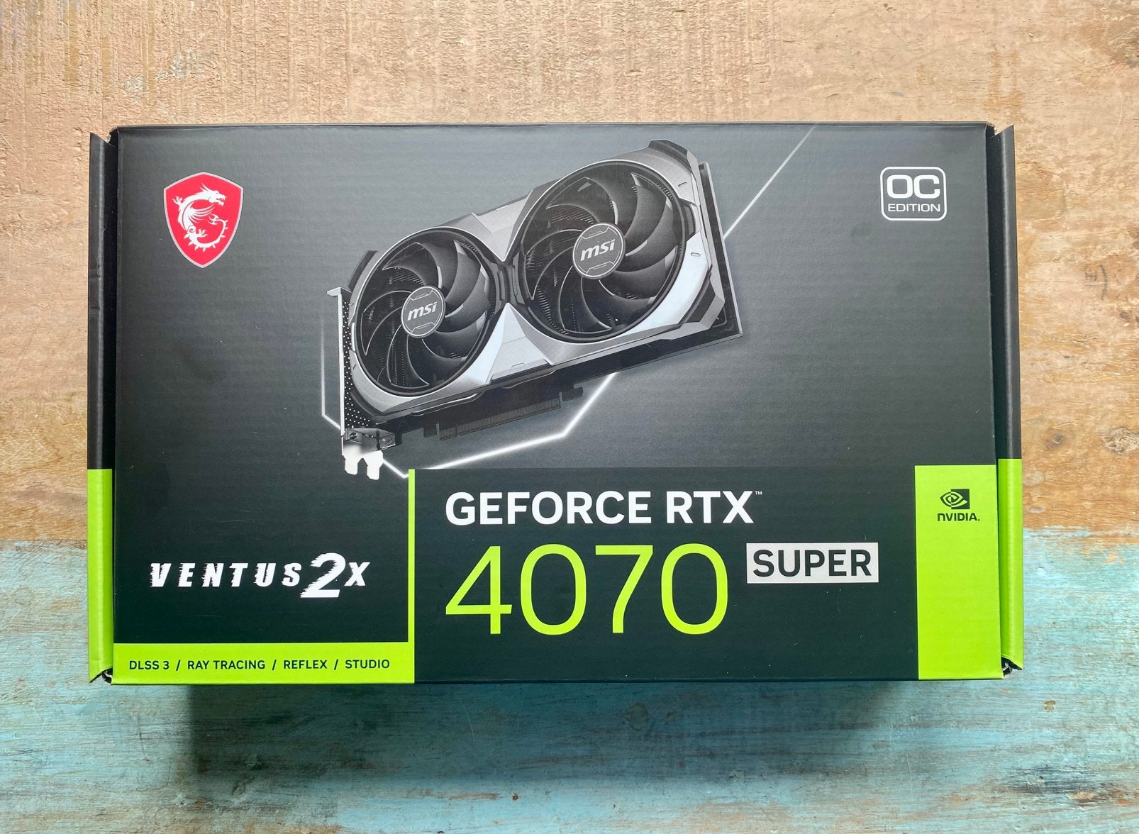 MSI GeForce RTX 4070 SUPER Ventus 2X OC 12 Go, Informatique & Logiciels, Cartes vidéo, Enlèvement ou Envoi, Comme neuf