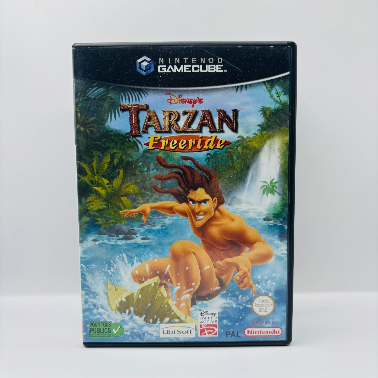 Tarzan Freeride Nintendo GameCube, Games en Spelcomputers, Ophalen of Verzenden, Zo goed als nieuw, Avontuur en Actie, Vanaf 3 jaar