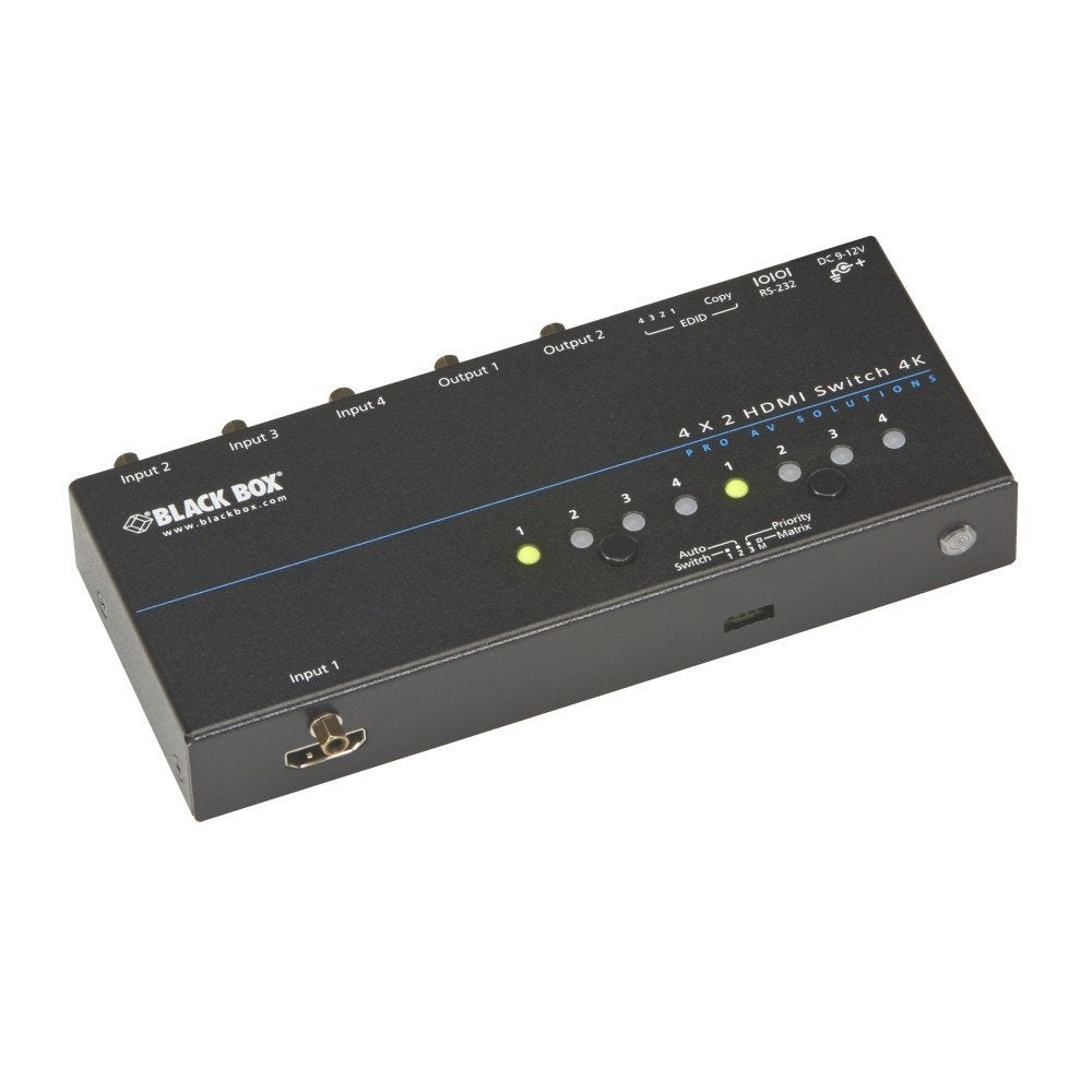Black Box VSW-HDMI4X2-4K, Ophalen of Verzenden