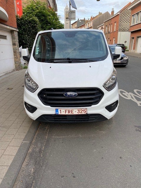 FORD TRANSIT CUSTOM 6d  *CLIIMA *NAVI*CAMERA*ect.., Euro 6, 3 places, Noir, 5 portes