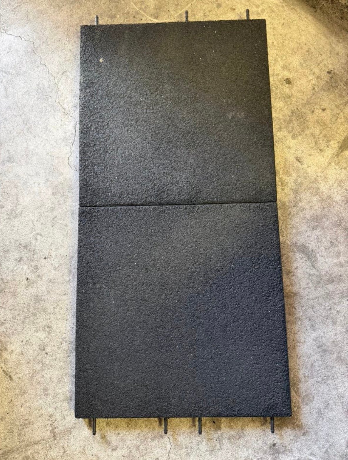 Rubberen tegels 50x50x4,5 speeltoestel dak stal ed ruim 50m2, Tuin en Terras, Tegels en Klinkers, Ophalen, Zo goed als nieuw