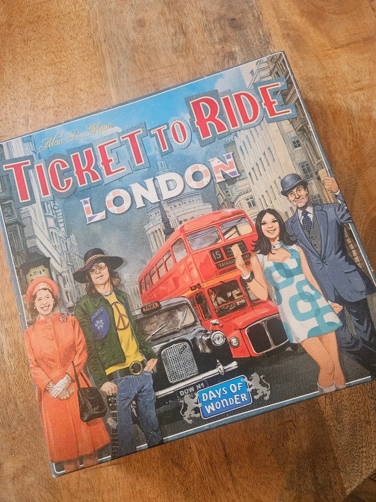 Ticket to ride, Drie of vier spelers, Ophalen, Zo goed als nieuw, Days of Wonder