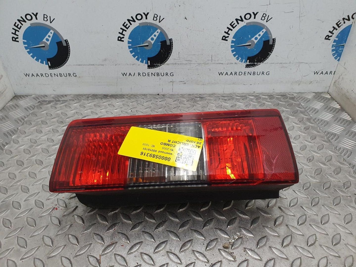 OPEL COMBO 1.4-16V Tour  ACHTERLICHT R 2005, Ophalen of Verzenden, Gebruikt, ARN erkend