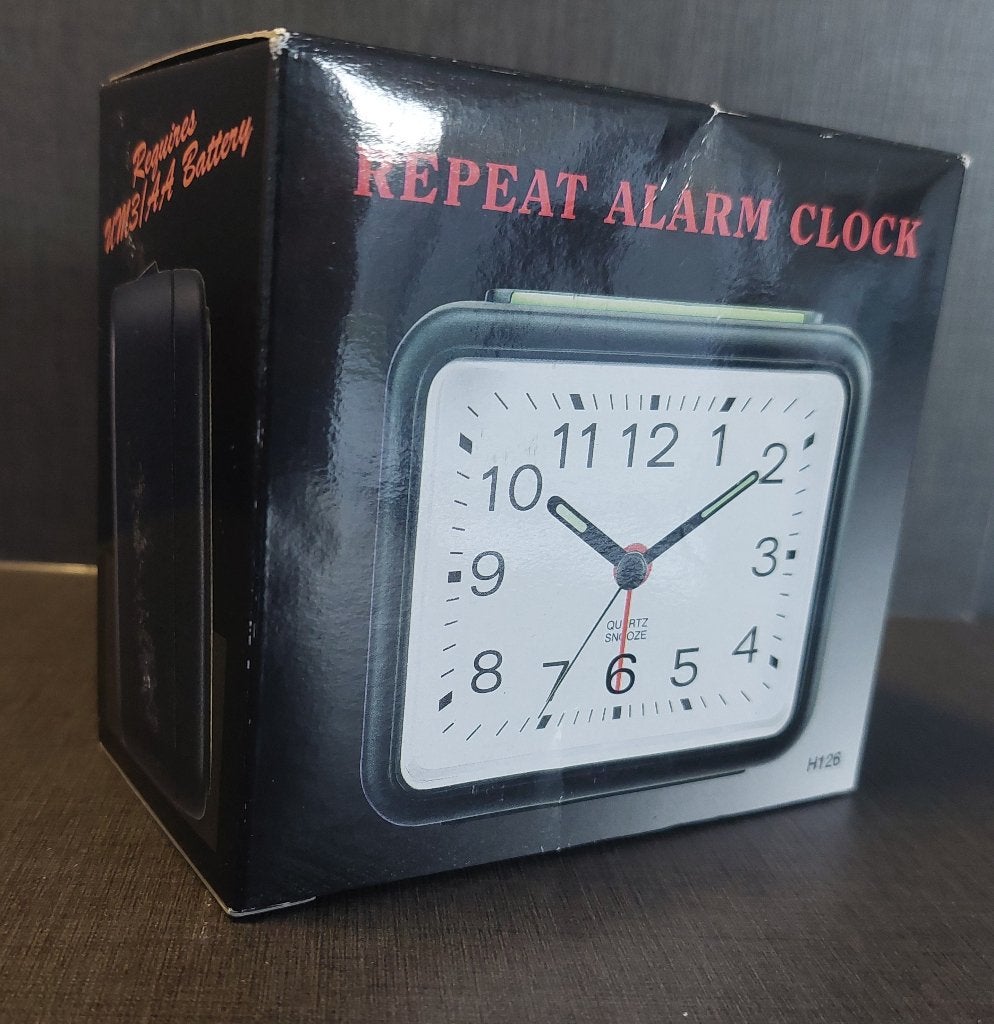 Repeat alarm clock, Ophalen of Verzenden, Nieuw, Analoog