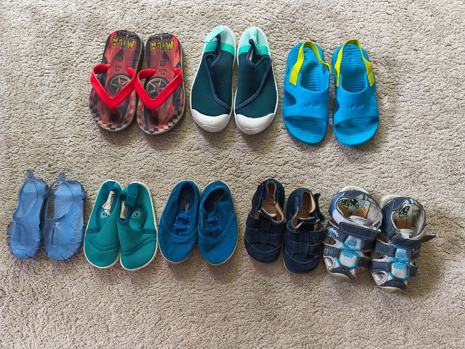 Chaussures d'été garçon - Pointures 20 à 30, Kinderen en Baby's, Kindermode-accessoires, Blauw, Ophalen of Verzenden