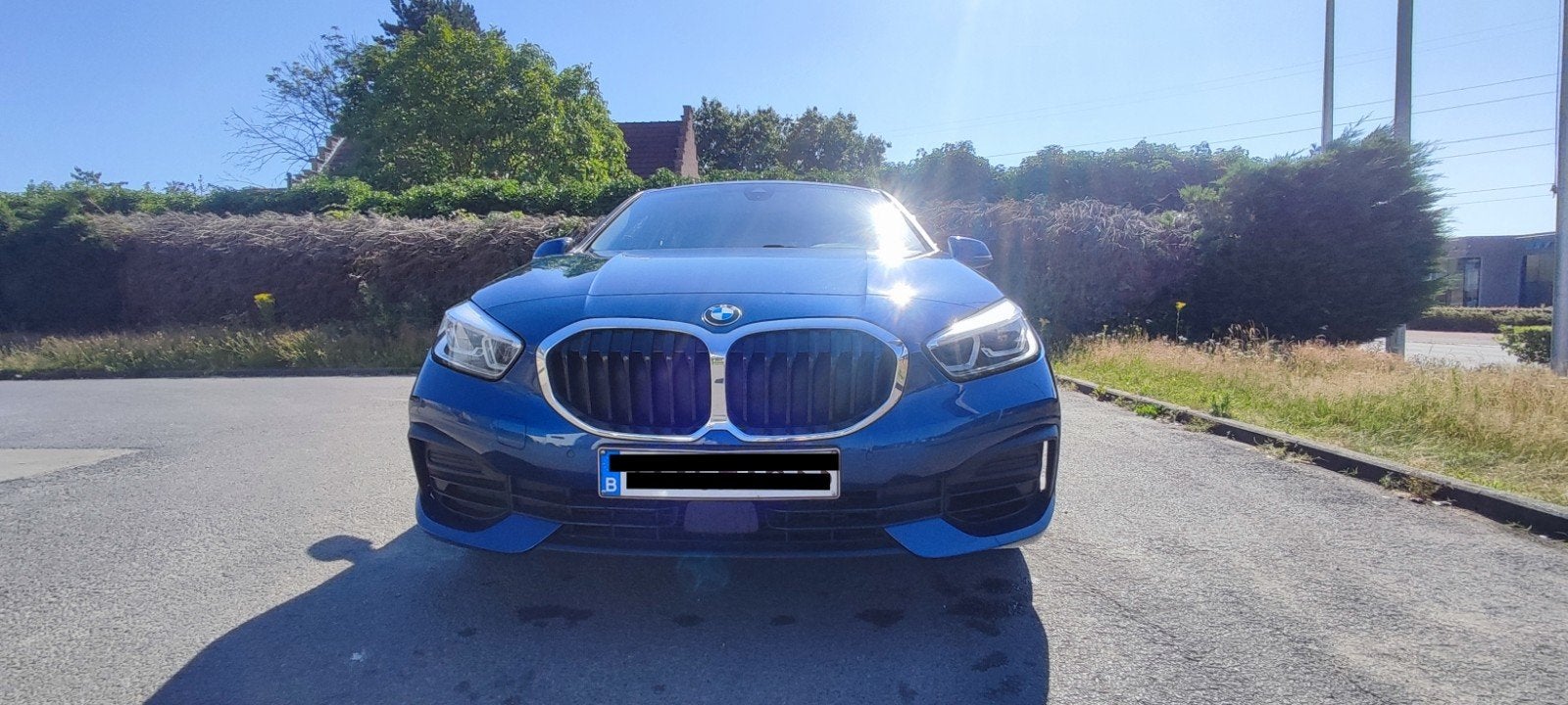 BMW 118I 2021, Autos, Achat, Ordinateur de bord, Boîte manuelle, Alcantara