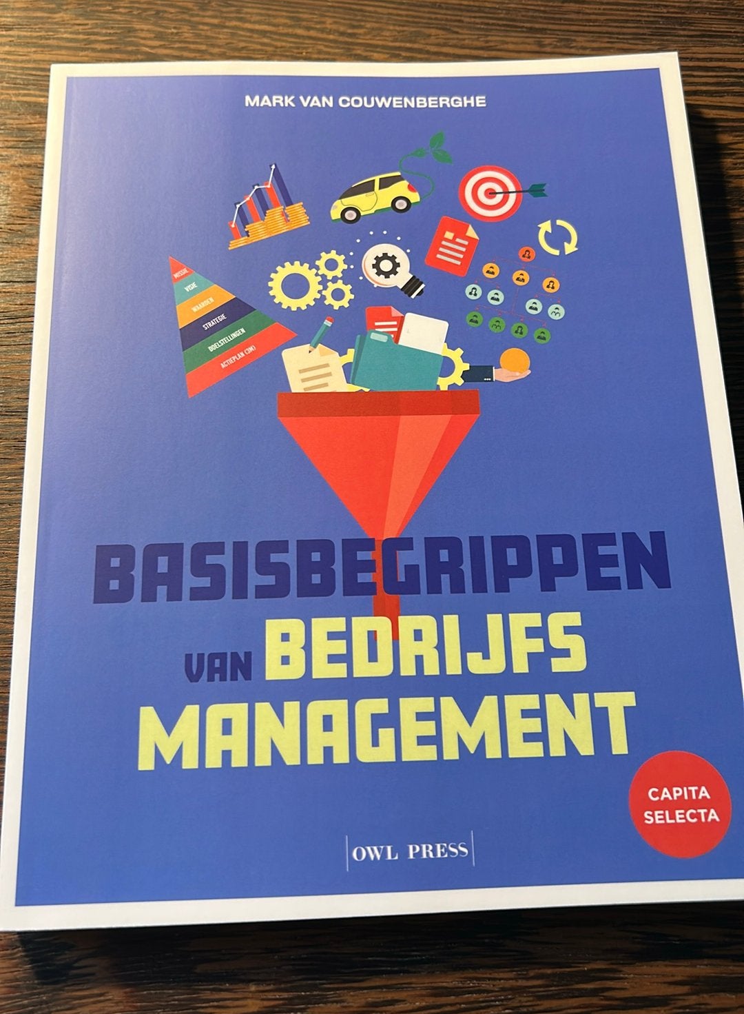 Capita Selecta Basisbegrippen van Bedrijfsmanagement, Boeken, Ophalen of Verzenden, Zo goed als nieuw, Mark Van Couwenberghe
