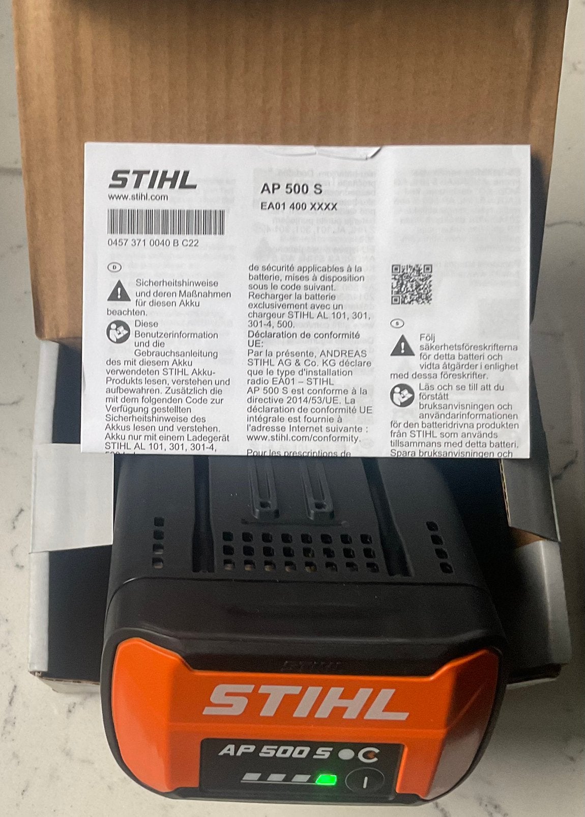 Stihl AP 500S, Jardin & Terrasse, Outils à main, Enlèvement ou Envoi, Neuf