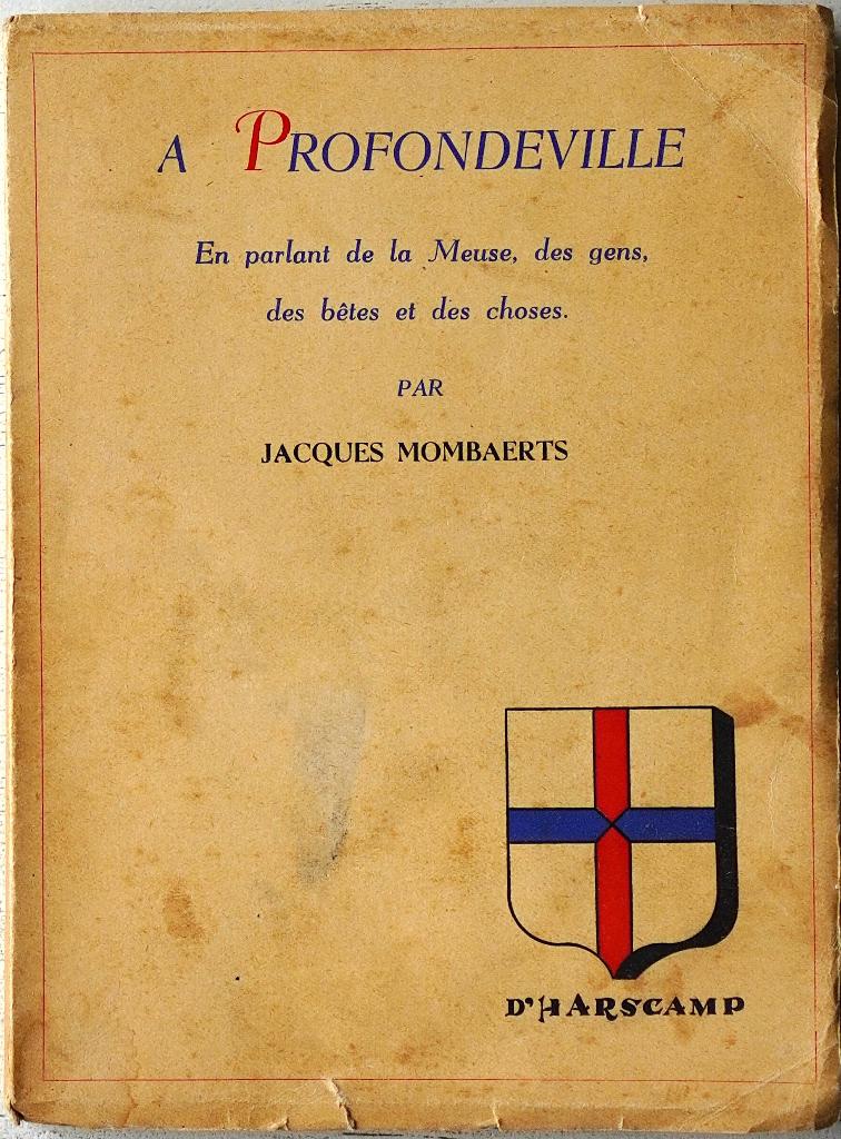 A Profondeville, en parlant de la Meuse Mombaerts 1950 Namur, Livres, Histoire nationale, Enlèvement ou Envoi, Utilisé, Mombaerts