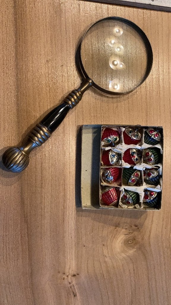 antieke kerstballen  MINI kerstgerief  GEZOCHT, Ophalen