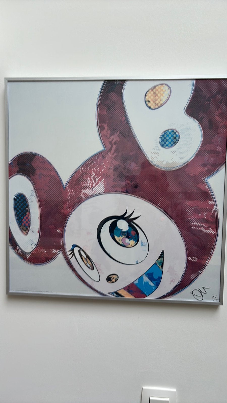 Lithographie Takashi Murakami sans points rouges, Enlèvement ou Envoi