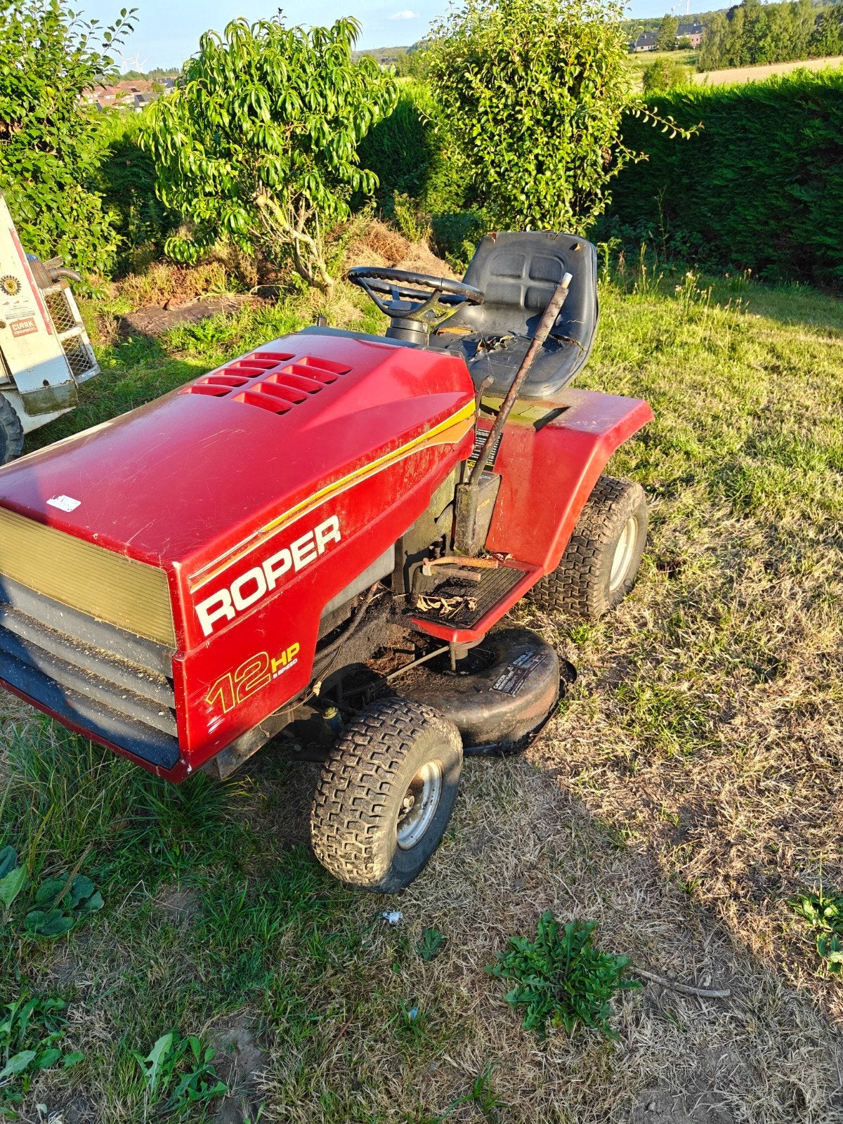 tracteur tondeuse roper, Jardin & Terrasse, Tondeuses autoportées, Enlèvement