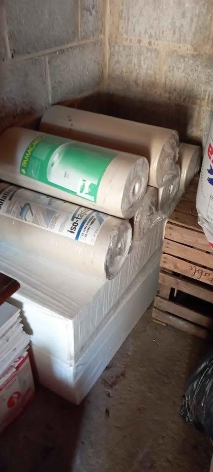 isolant parquet et/ou mur, Bricolage & Construction, Enlèvement, Neuf