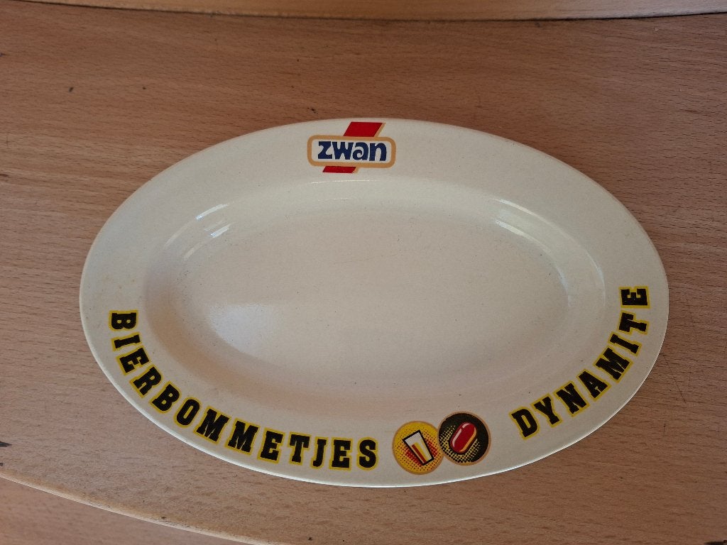 Assiettes apéro / Vide-poches /  Vintage Zwan Bierbommetjes, Enlèvement