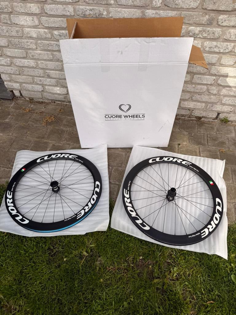 Carbon wielen, Ophalen, Zo goed als nieuw, Carbon