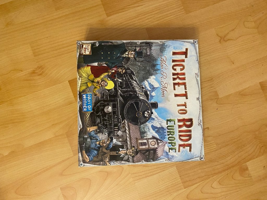 Spel ticket to ride, Hobby en Vrije tijd, Een of twee spelers, Ophalen of Verzenden, Gebruikt, Days of Wonder