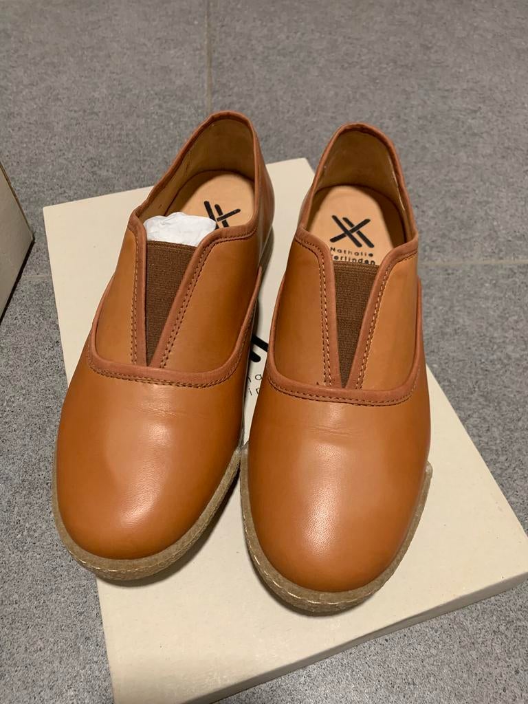 Desing lederen sneakers, Bruin, Nieuw, Ophalen of Verzenden, Sneakers