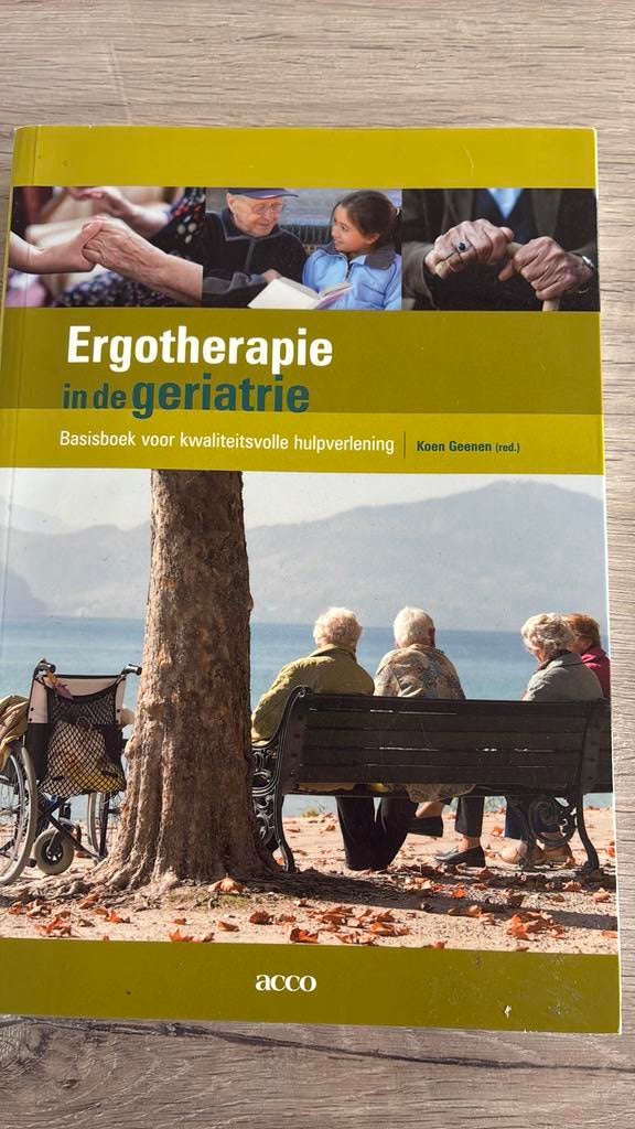 Ergotherapie in de geriatrie, Boeken, Ophalen of Verzenden