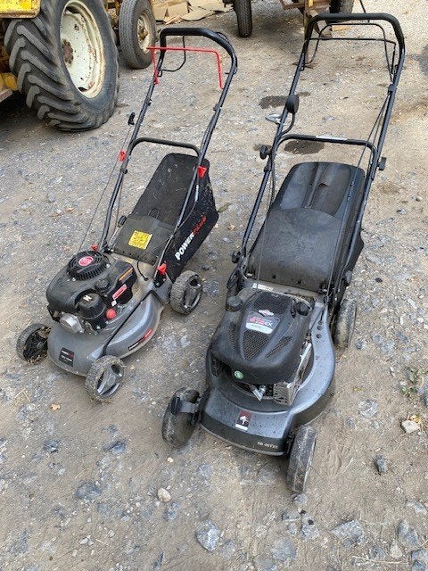 2 tondeuses à gazon, Tuin en Terras, Ophalen, Gebruikt, Benzine-grasmaaier