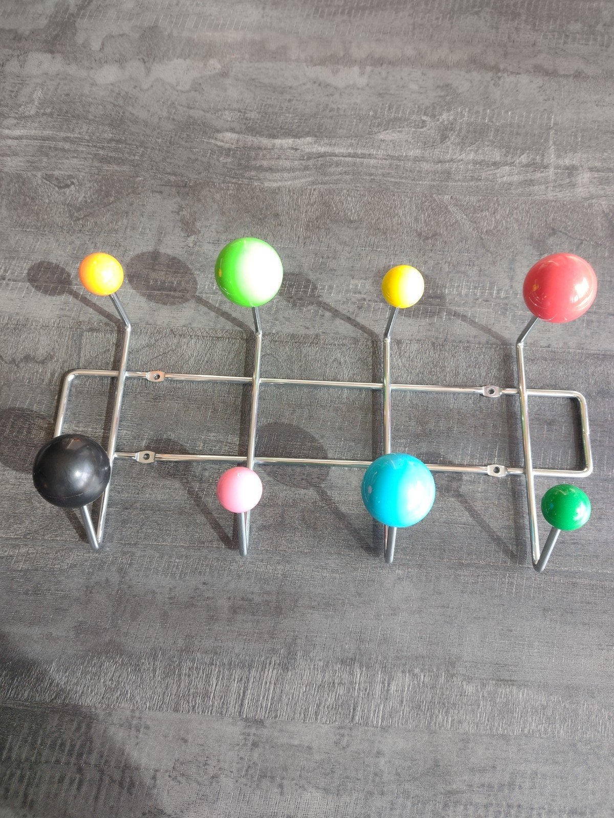 kapstok sputnik vintage retro perfecte nieuwstaat, Huis en Inrichting, Wandkapstok, Overige materialen, Ophalen of Verzenden, Zo goed als nieuw