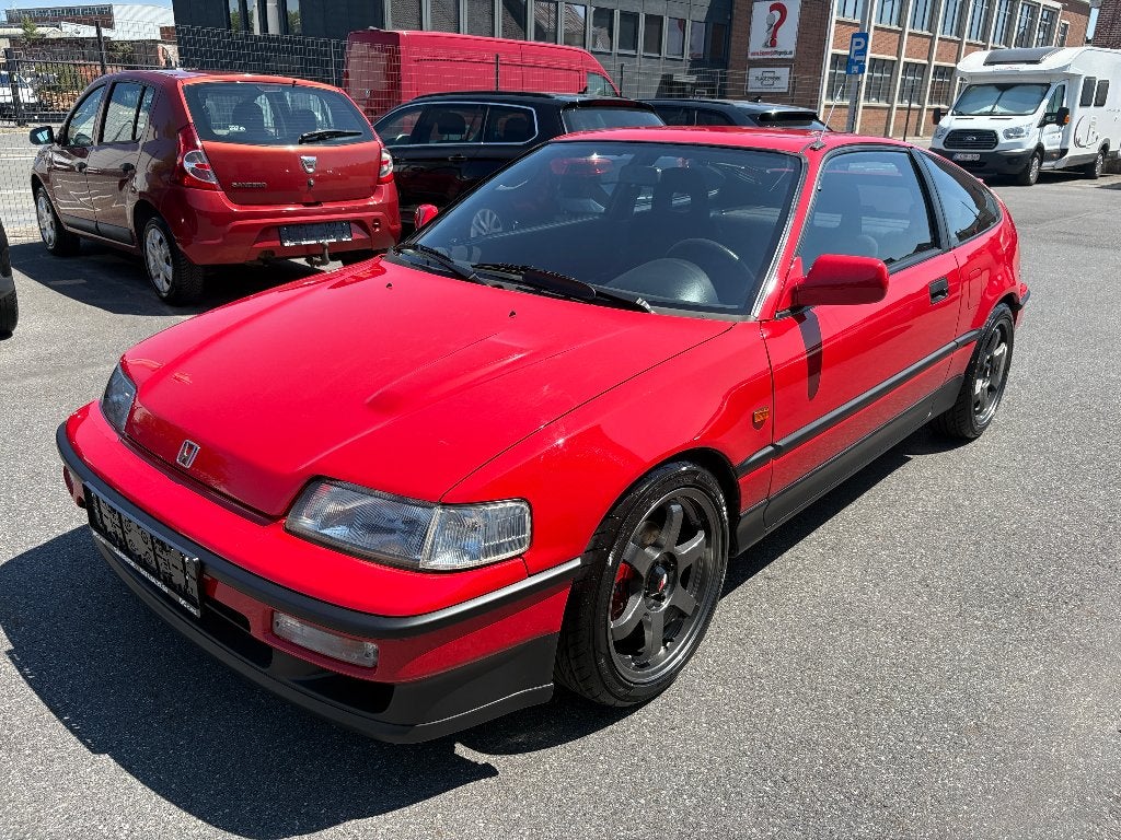 Honda CRX 1.6i16v, Autos, Honda, Entreprise, Achat, CRX, Toit ouvrant, Radio, Essence, Coupé, 3 portes, Boîte manuelle, Rouge