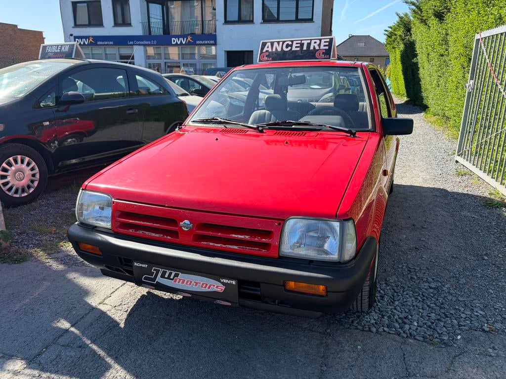 NISSAN MICRA 1.0 L **ANCETRE **FAIBLE KM**GARANTIE**, Autos, Rouge, Achat, 998 cm³, Entreprise