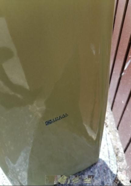 vintage dubbele wastafel lavabo Ideal Standard 1970, Bricolage & Construction, Enlèvement, Comme neuf, Pierre, Lavabo