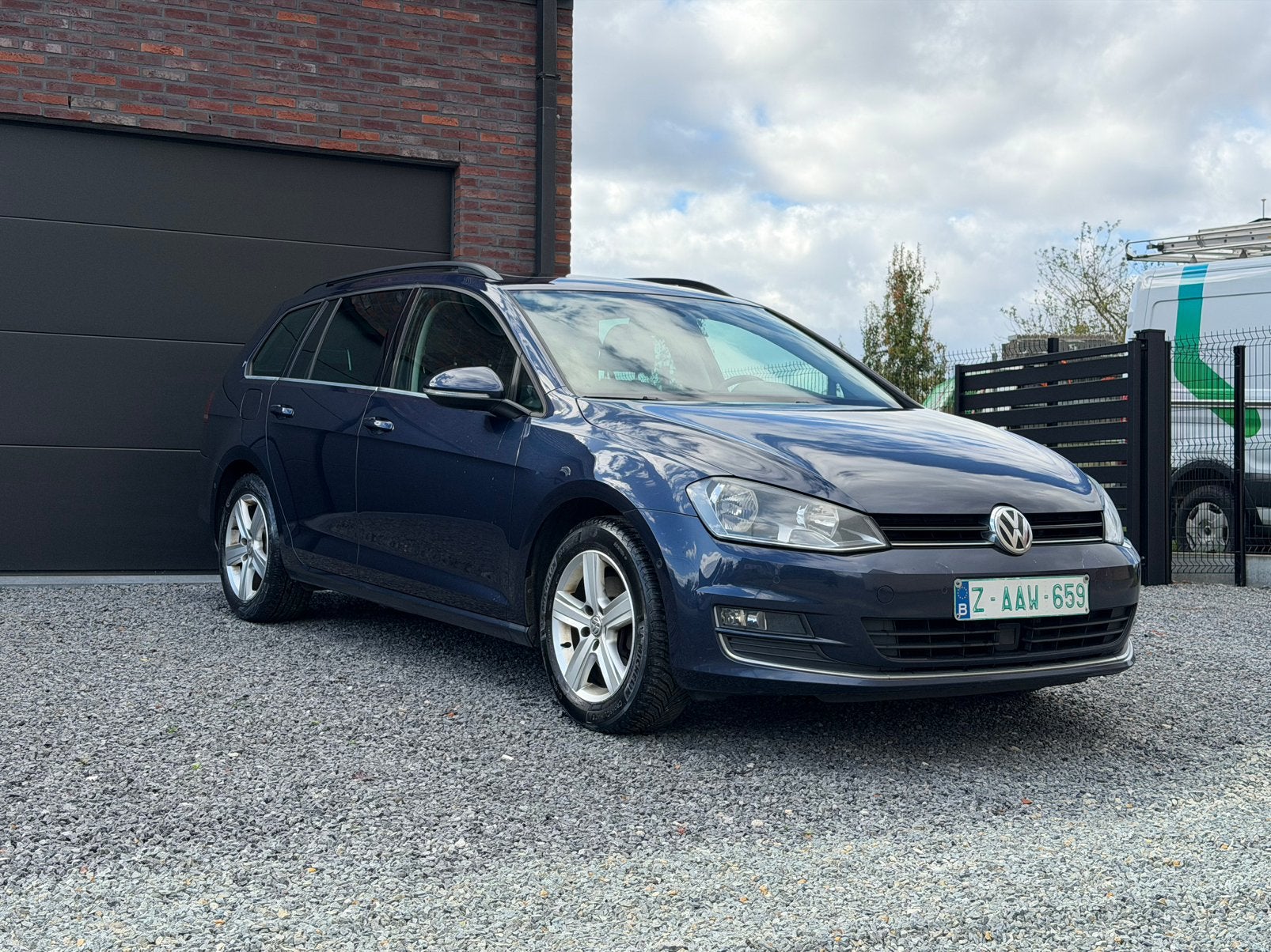 Golf Variant 1.4 benzine, Navi, Bluetooth, Cruise, Auto's, Bluetooth, Dealer onderhouden, Euro 6, Blauw
