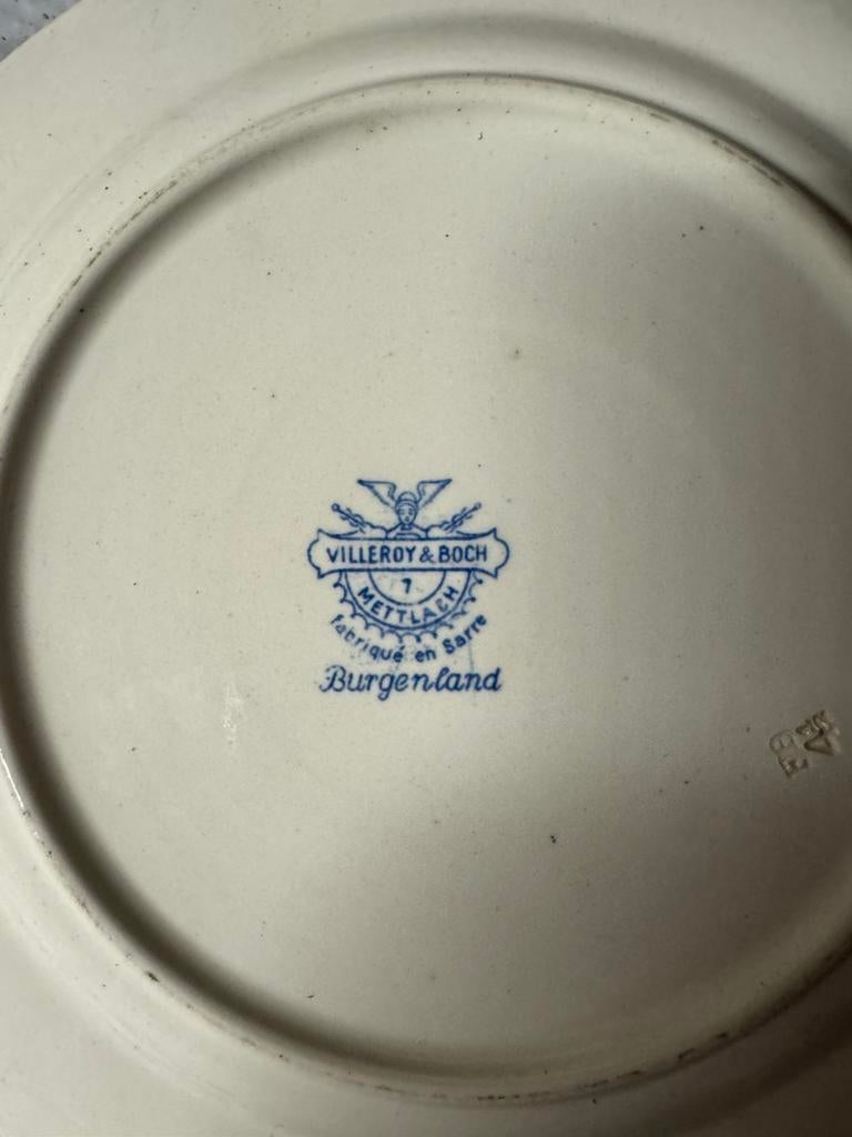 Borden (9) Villeroy en Boch Burgenland, Ophalen