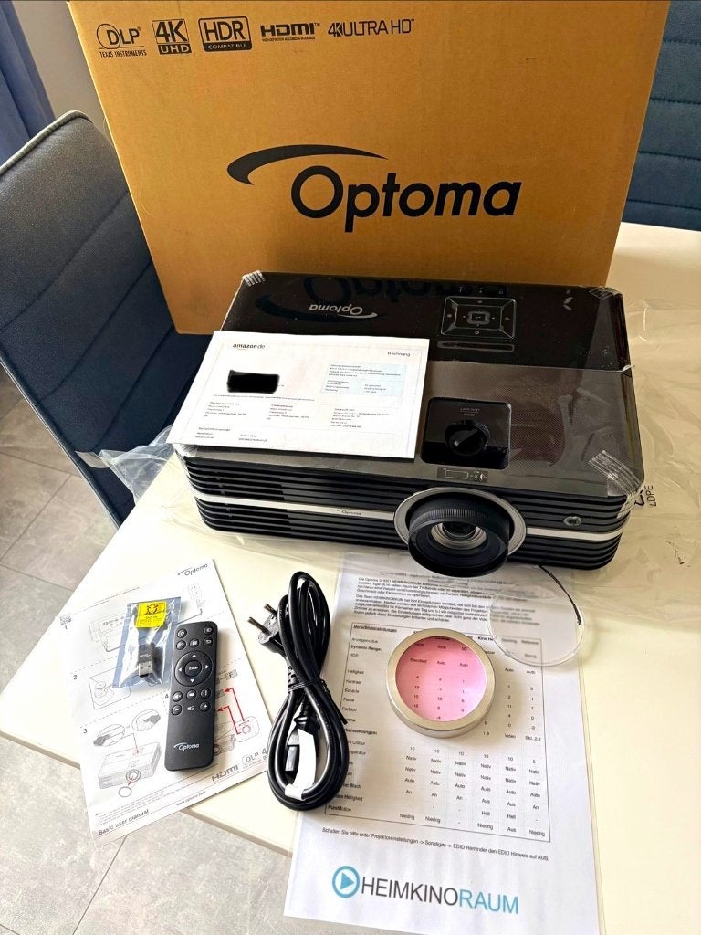 Batteur UHD51A 4K 3D UND DLP HDR en gros, Enlèvement ou Envoi, Comme neuf, Optoma UHD51A 4K, DLP
